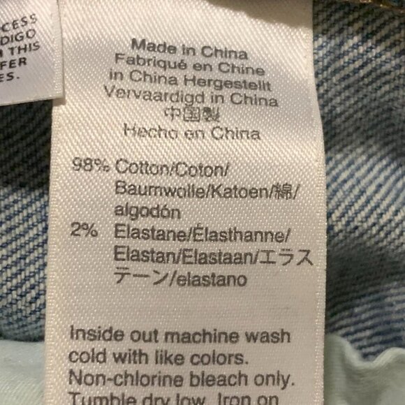 Point Sur Women's Shoreditch Mid Rise in Light Sky Wash Straight Jean Size 26 - Picture 10 of 14